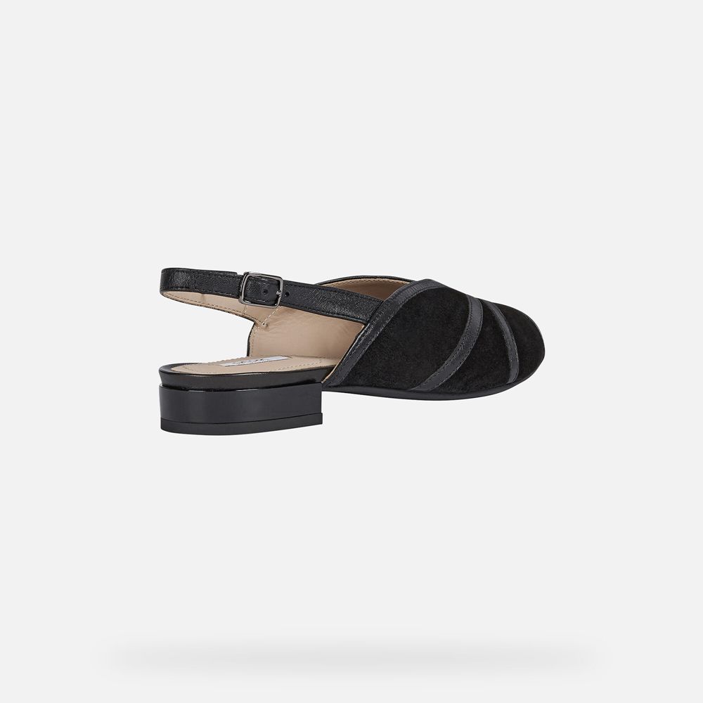 Geox Bayan Sandalet Siyah - Wistrey - XJV-513846